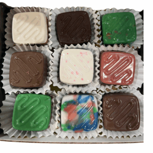 *WINTER EDITION HANDCRAFTED CHOCOLATES-9 PIECE BOX(4.5GRAMS)