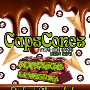 LIMITED EDITION DUBAI CHOCOLATE CAPSCONES